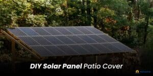 DIY太阳能电池板天井盖